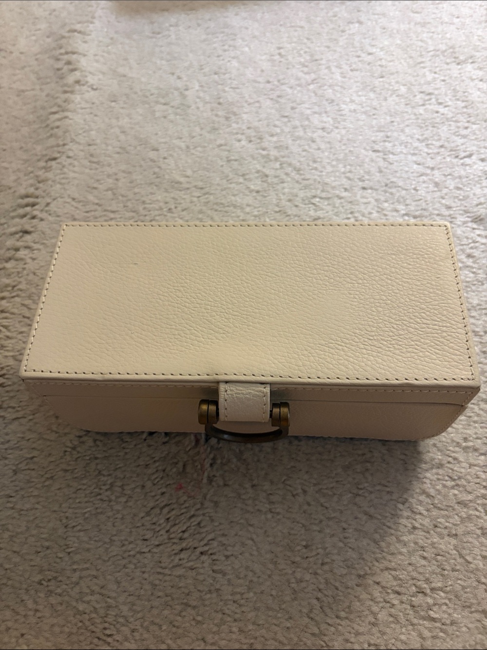 Pottery Barn Cream Jewelry Box - Picture 10 of 12